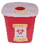 Sharps container, various sizes