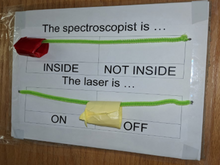 Laser Door Sign